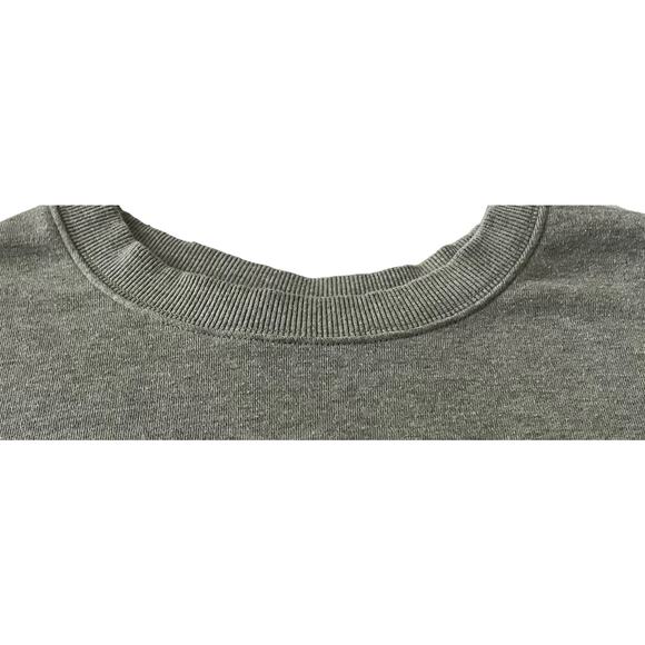 SECRET TREASURES PULL-OVER CREW NECK SWEATSHIRT, MENS, XL(16-18)-GREEN, LONG SLV - Picture 2 of 11